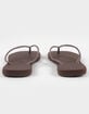 HAVAIANAS Slim Square Womens Flip Flops image number 5