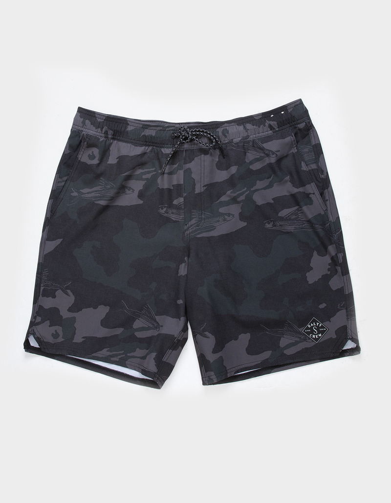 SALTY CREW Lowtide Mens 18'' Elastic Boardshorts image number 0