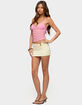EDIKTED Eira Sheer Lace Tank Top image number 4