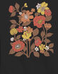 NATURE Retro Floral Unisex Crewneck Sweatshirt image number 2