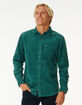RIP CURL State Cord Mens Button Up Corduroy Shirt image number 1