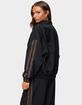 EDIKTED Kieran Stripey Nylon Track Jacket image number 3
