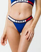 TOMMY HILFIGER Seamless Navy Thong image number 2