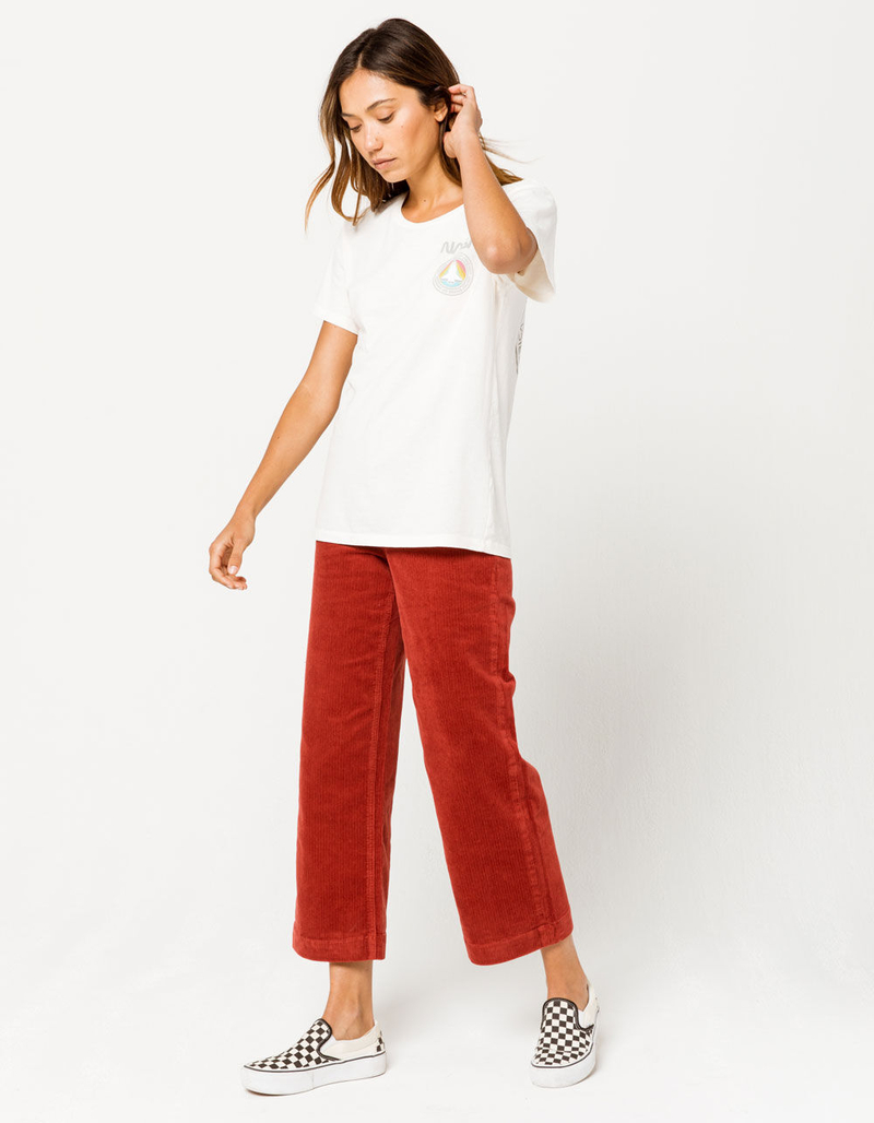 FULL TILT NASA Seal Logo Womens Boyfriend Tee image number 3