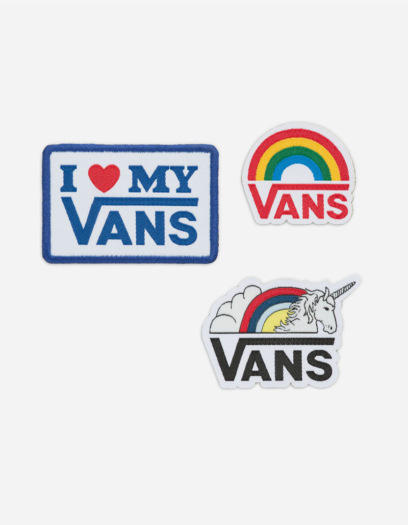 VANS 3 Pack Love Patches image number 0