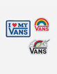 VANS 3 Pack Love Patches