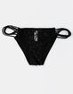 FULL TILT Italian Love Story Black Cheeky Panties image number 1