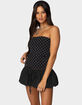 EDIKTED Polka Dot Built In Bra Tube Top image number 3