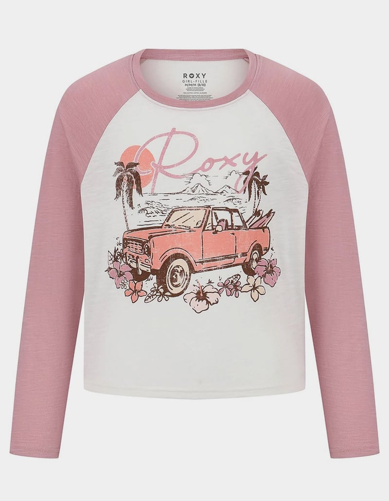 ROXY Off Road Girls Long Sleeve Raglan Tee image number 0