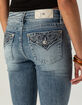 MISS ME Flap Mid Rise Womens Bootcut Jeans image number 3