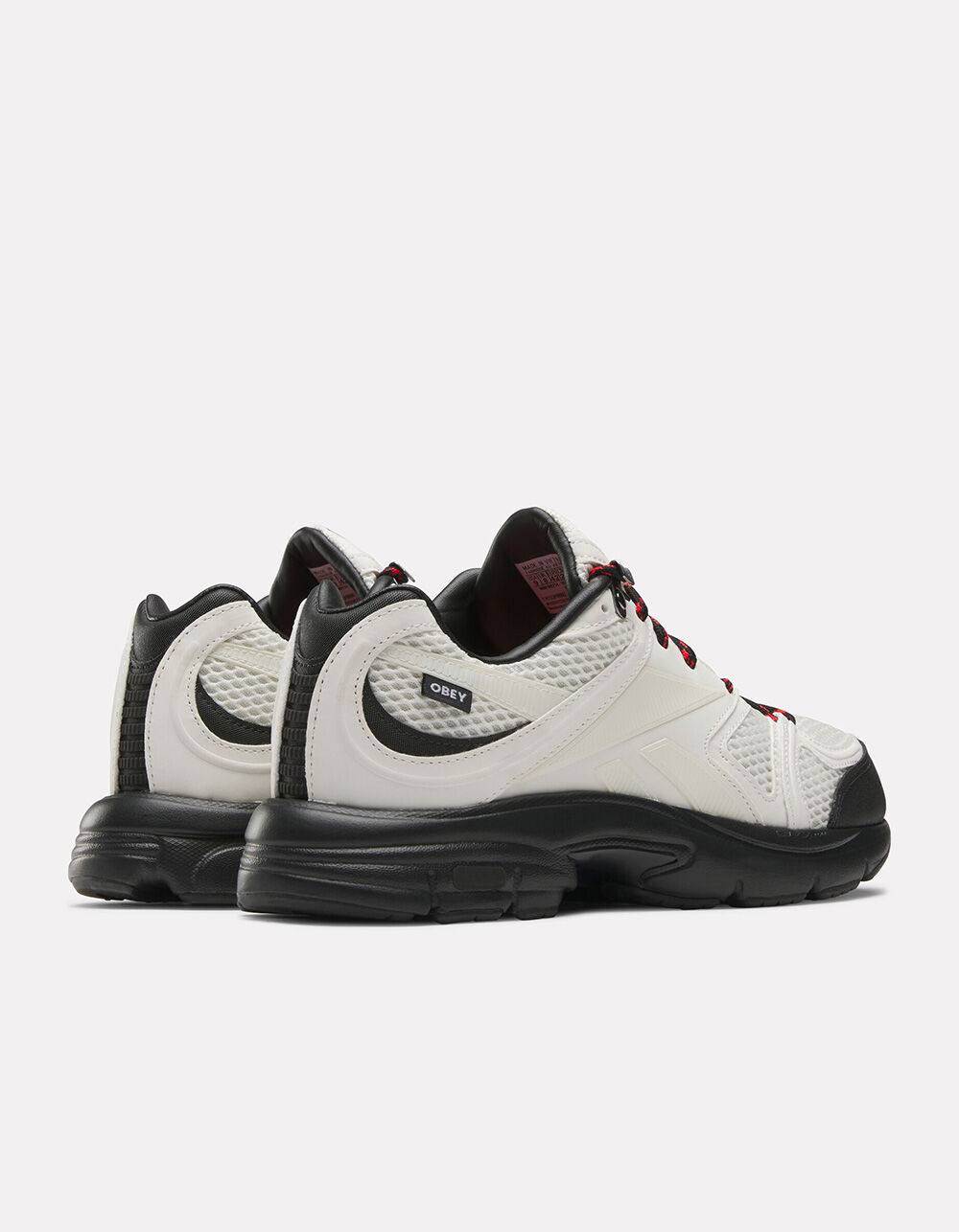 REEBOK x OBEY Premier Road Plus VI Mens Shoes - WHT/BLK - M8