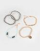 FULL TILT 5 Pack Beaded/Celestial Bracelets image number 1