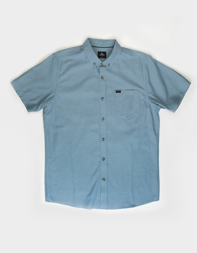 RIP CURL Ourtime Mens Button Down Shirt image number 0