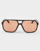 RSQ Oversized Aviator Sunglasses image number 2