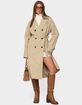 EDIKTED Amur Maxi Trench Coat image number 5