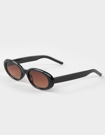 RSQ Plastic Oval Sunglasses sunny Primary Image