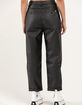 BRIXTON Aberdeen Womens Leather Trousers Pants image number 4