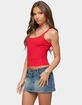EDIKTED Basic Babe Tank Top image number 2