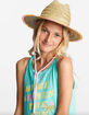 BILLABONG Beach Dayz Girls Straw Lifeguard Hat image number 2
