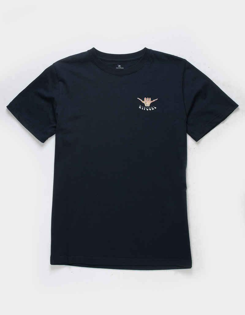 RIP CURL Skeleton Shaka Boys Tee image number 2