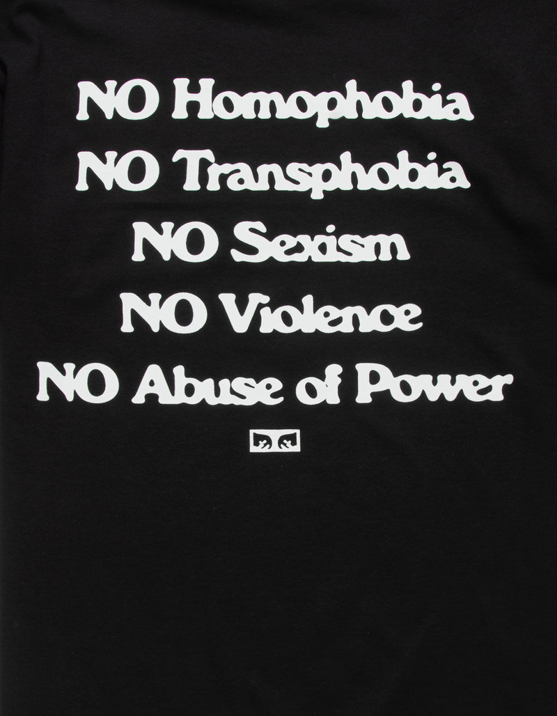 OBEY Love Is the Cure Mens T-Shirt image number 5