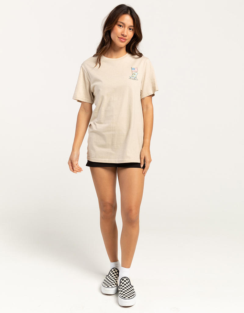 PEANUTS Woodstock America Flag Unisex Tee image number 8