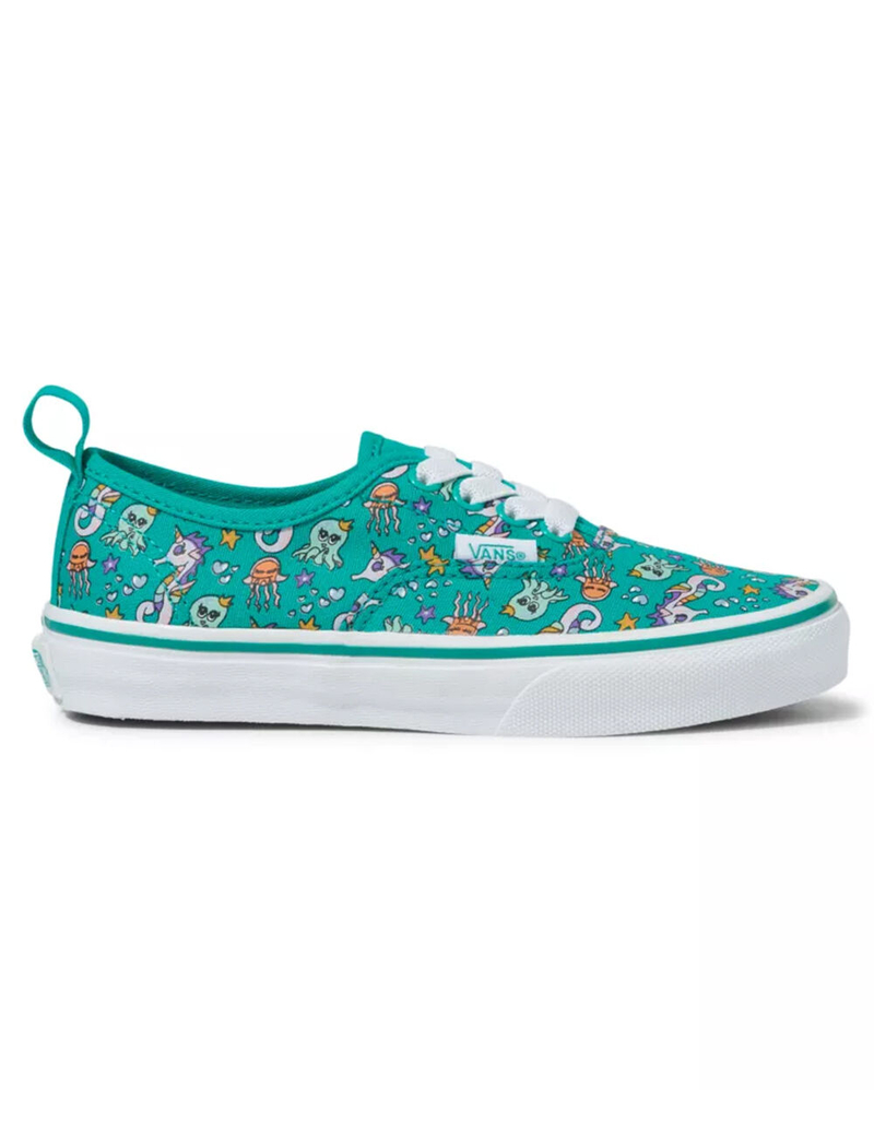 VANS Sea Party Authentic Elastic Lace Kids Shoes image number 1