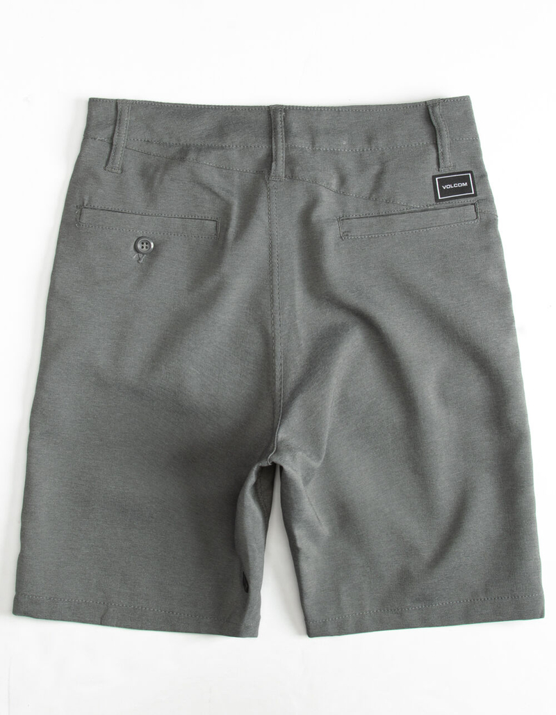 VOLCOM Frickin Static Boys Charcoal Hybrid Shorts image number 1