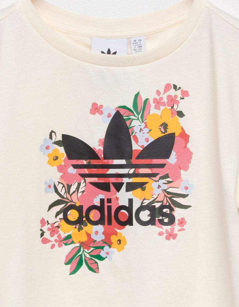 ADIDAS x Her Studio London Floral Girls Tee image number 2