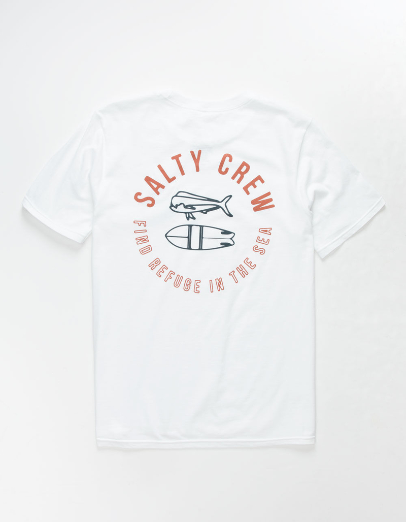 SALTY CREW Pescador White Boys T-Shirt image number 0