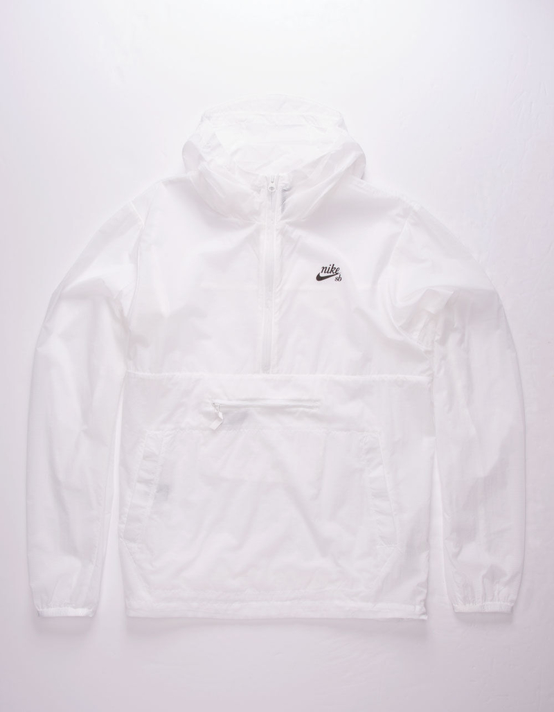 NIKE SB Skate White Mens Anorak Jacket image number 0