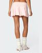 EDIKTED Easter Pleated Knit Mini Skirt image number 5