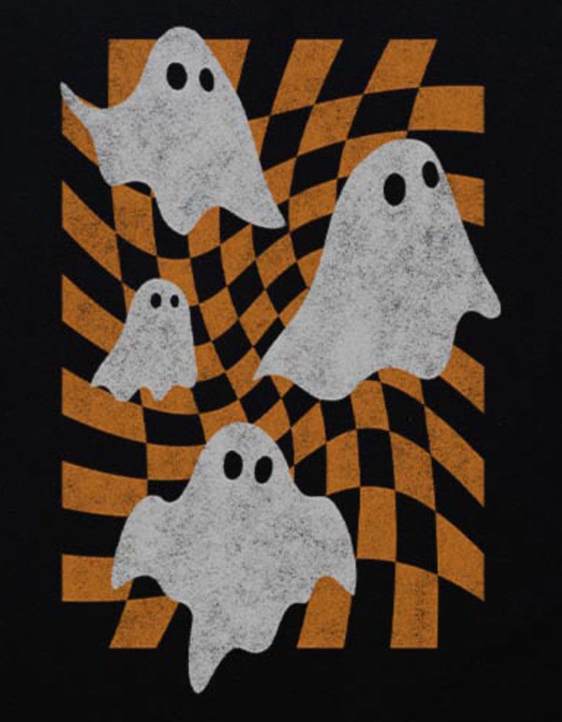 GHOST Checkers Distressed Unisex Tee image number 1