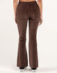 RSQ Womens High Rise Corduroy Flare Pants image number 3