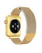 POSH TECH 38mm Stainless Steel Gold Apple Watch Wristband image number 2
