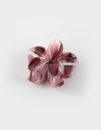 FULL TILT Printed Hawaiian Floral Claw Clip Primary Image