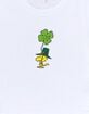 PEANUTS Woodstock Shamrock Womens Baby Tee image number 3