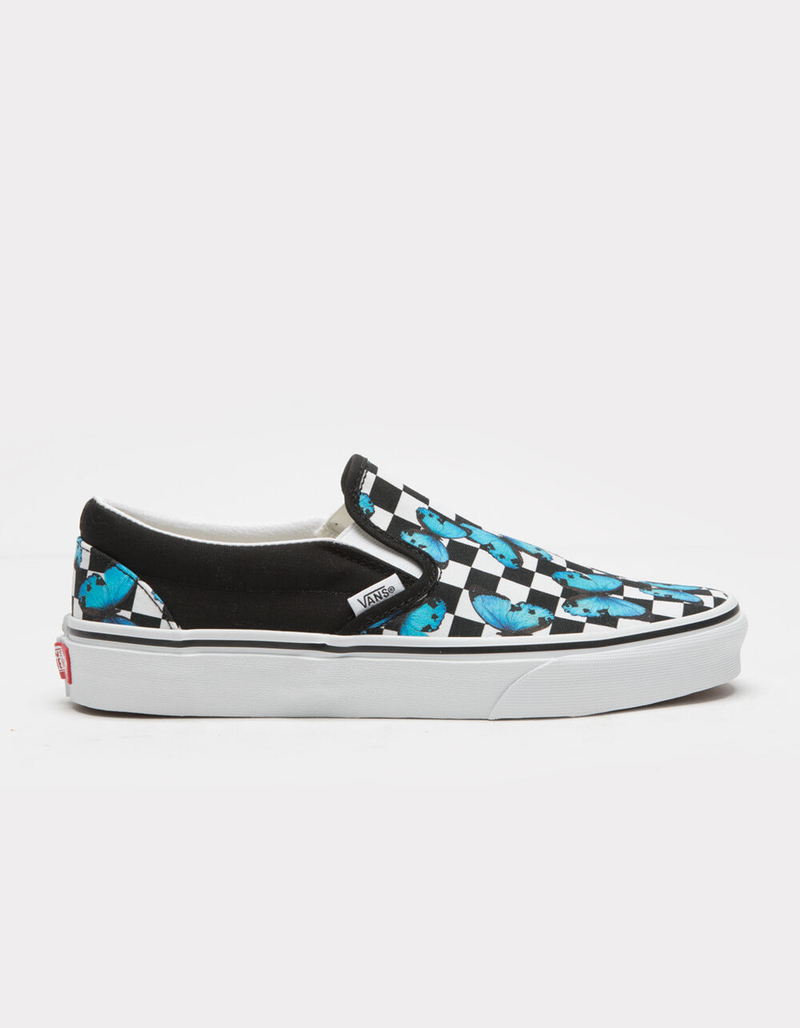 VANS Butterfly Womens Classic Slip-On Shoes image number 1