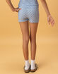FULL TILT Dot Girls Fold Over Micro Shorts image number 6