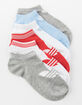ADIDAS 6-Pack Trefoil Superlite Womens No-Show Socks image number 1