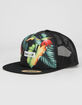 HURLEY Printed Square Mens Trucker Hat image number 1