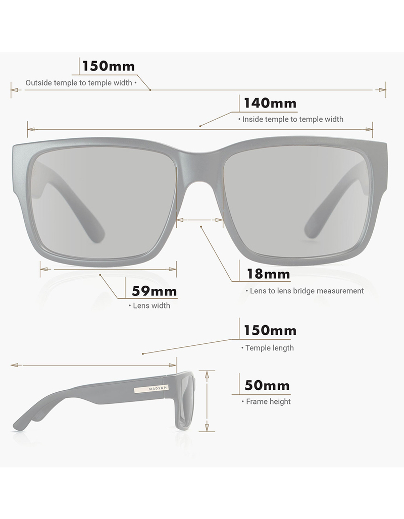 MADSON Classico Polarized Sunglasses image number 4