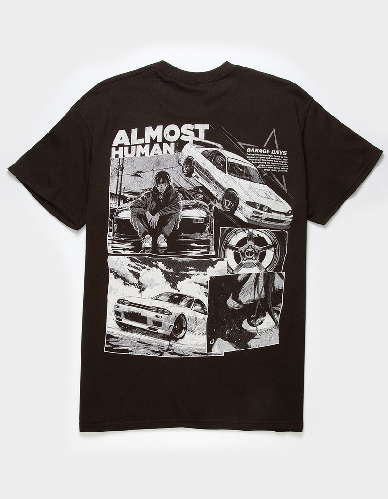 ALMOST HUMAN Garage Days Mens Tee image number 0