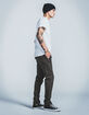 RSQ Seattle Mens Skinny Tapered Chino Pants image number 4