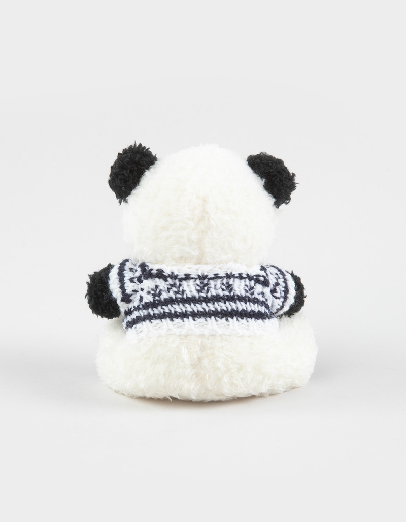 FULL TILT Panda Baer Sweater Plush Bag Charm image number 2