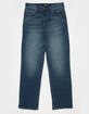 RSQ Mens Loose Dark Wash Jeans image number 4