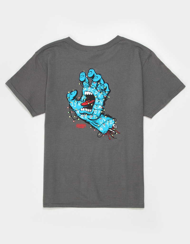 SANTA CRUZ x Stranger Things Screaming Lights Boys Tee image number 0