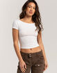 TILLYS Low Back Womens Tee image number 1