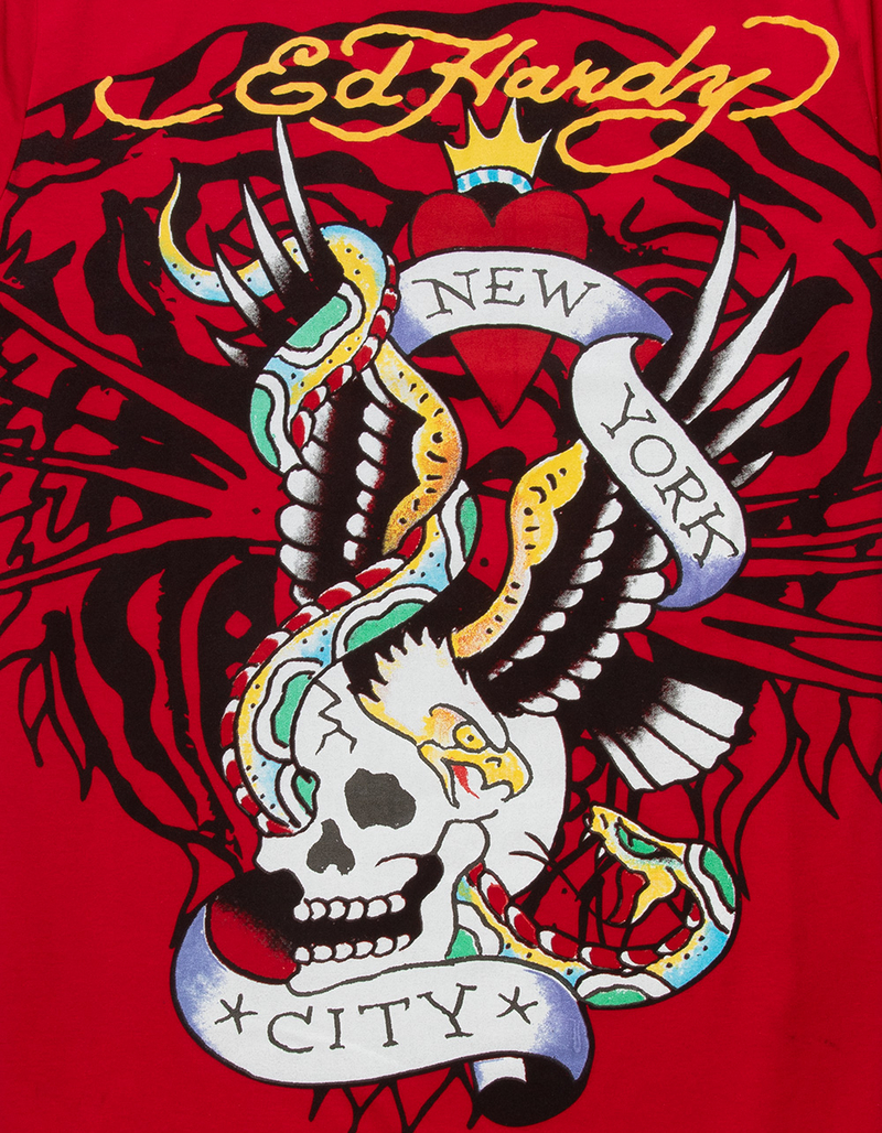ED HARDY NYC Eagle Mens Tee image number 1