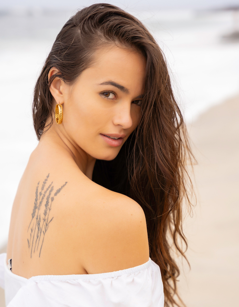 SALTY CALI Marina Hoop Earrings image number 0